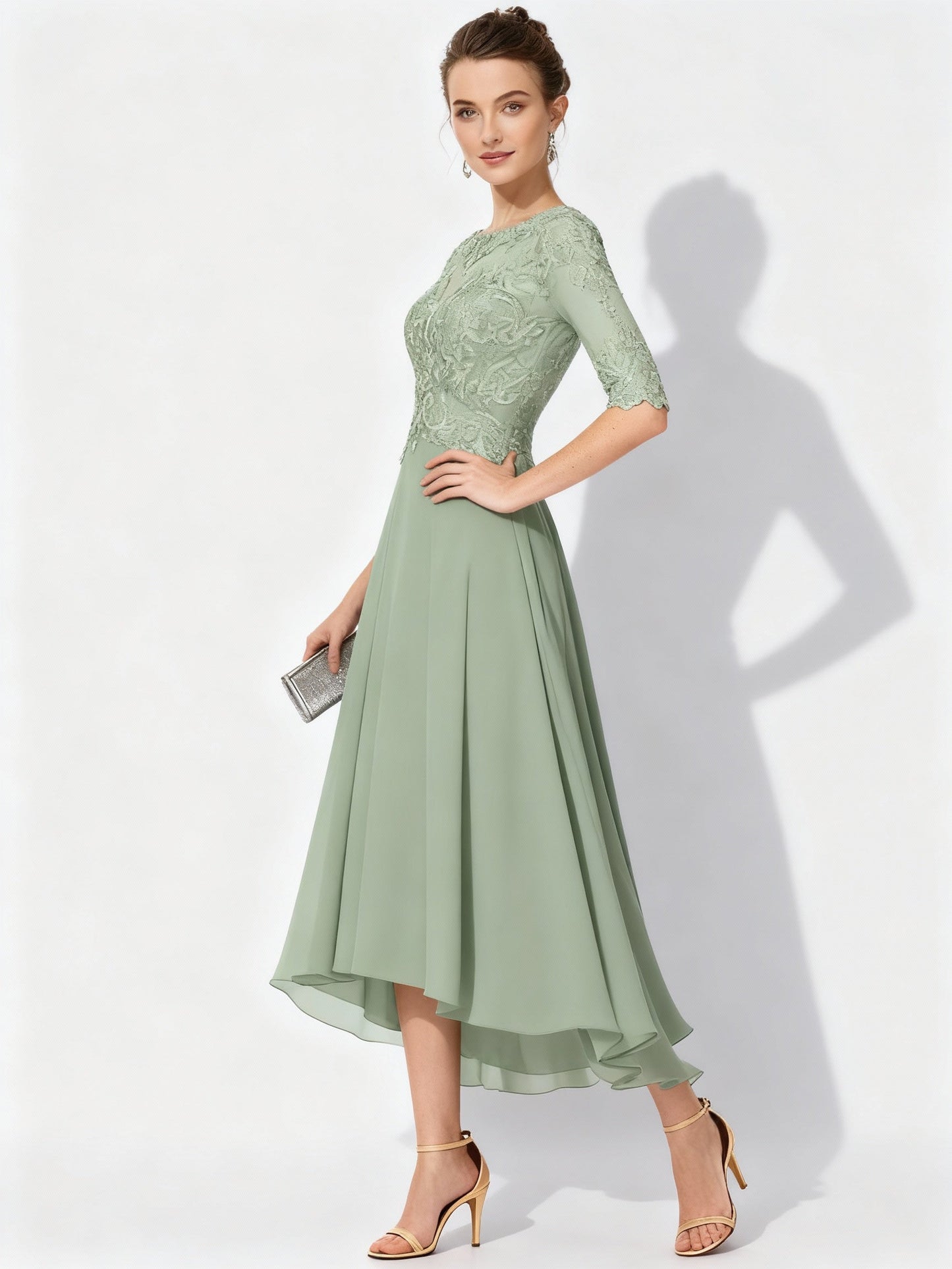 Elegant Women's Long Evening Dress
