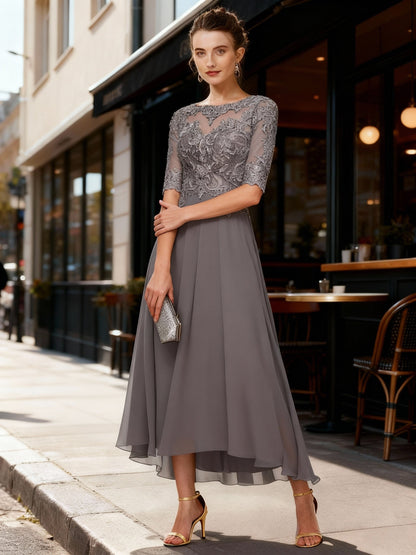Luxury Evening Gown Satin Elegant
