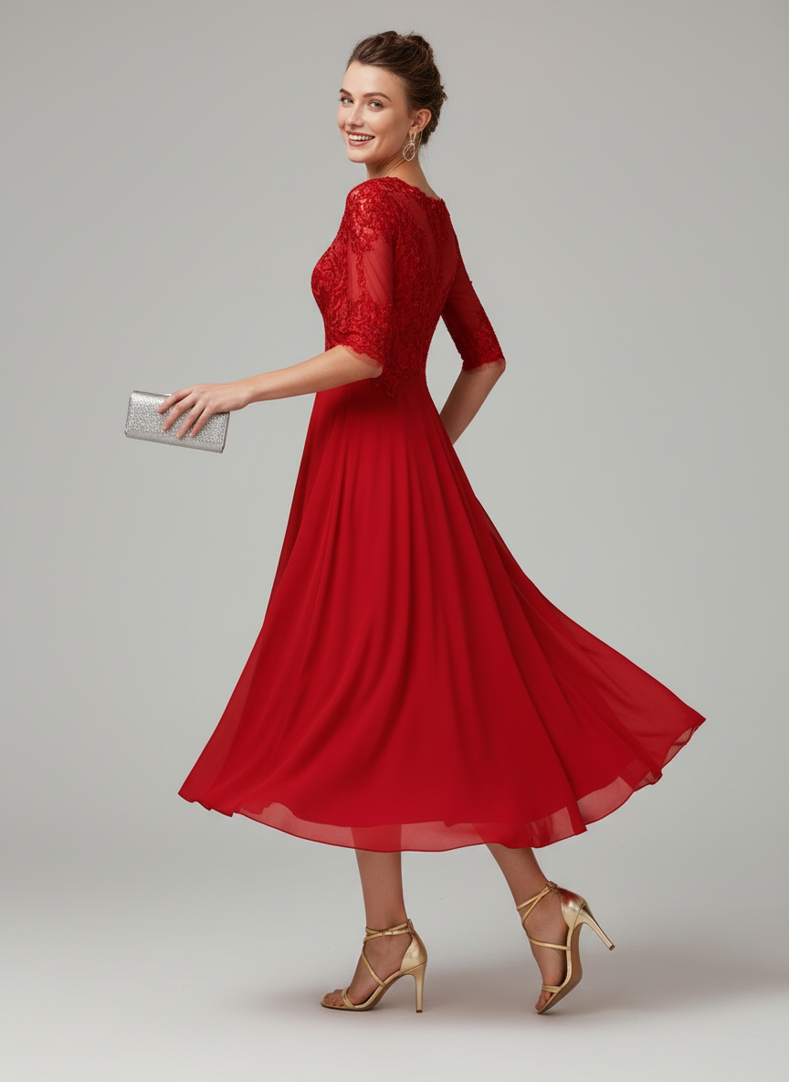 Elegant Women's Long Evening Dress