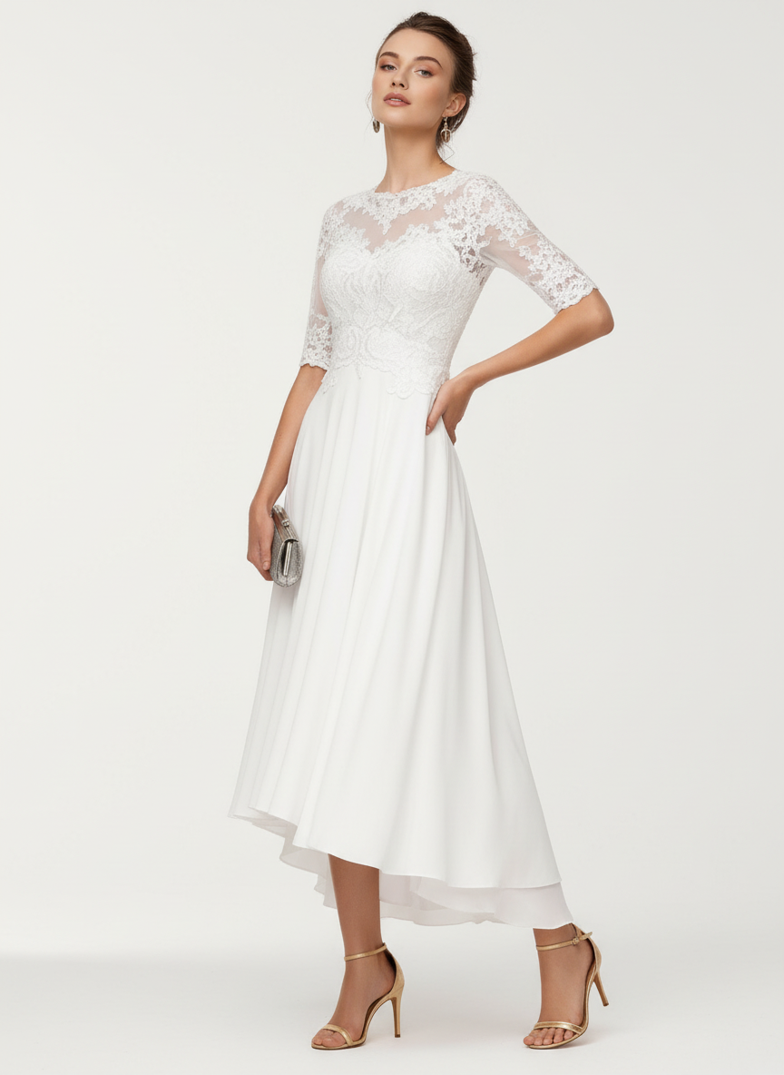Elegant Women's Long Evening Dress