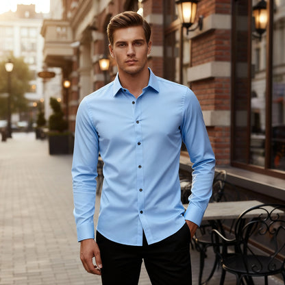 Easy Iron Stretch Shirt Comfort