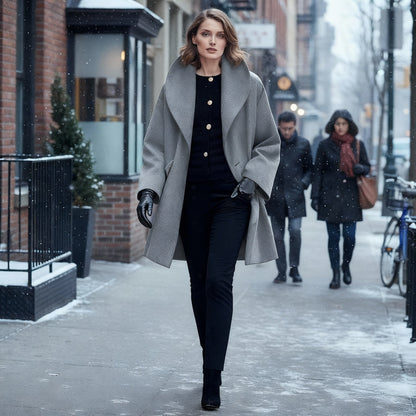 Stylish Women's Winter Coat Windproof