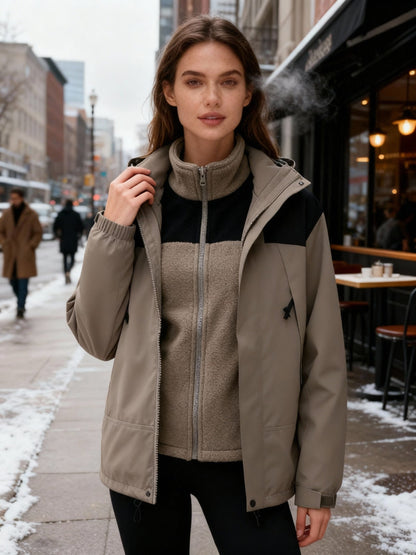 Warm Women's Winter Jacket Thermal Insulation