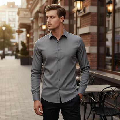 Easy Iron Stretch Shirt Comfort