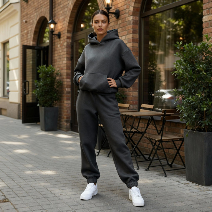 Comfortable Two-Piece Jogging Suit Set