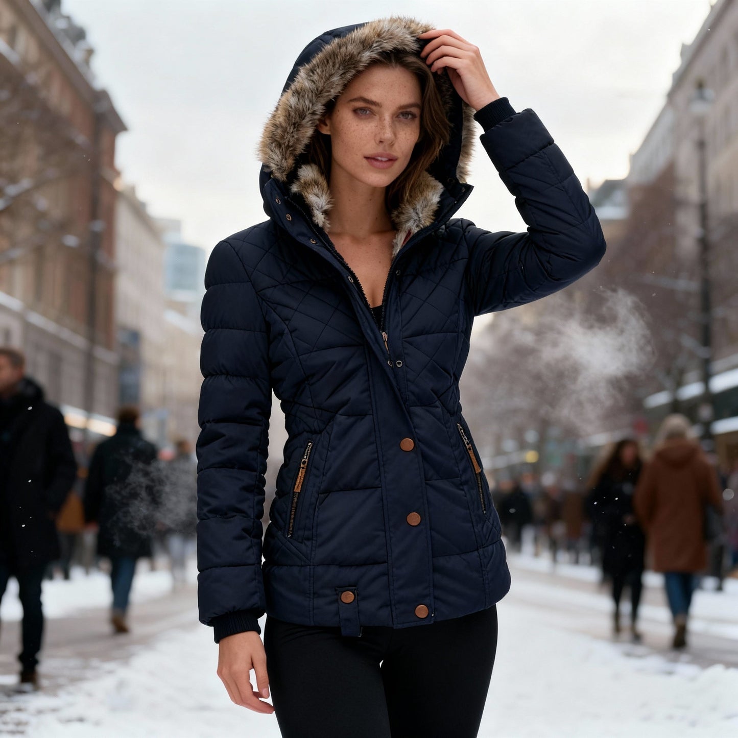 Stylish Women's Soft Winter Jacket