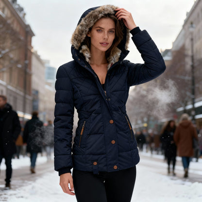 Stylish Women's Soft Winter Jacket