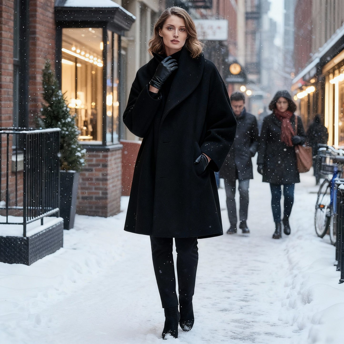 Stylish Women's Winter Coat Windproof