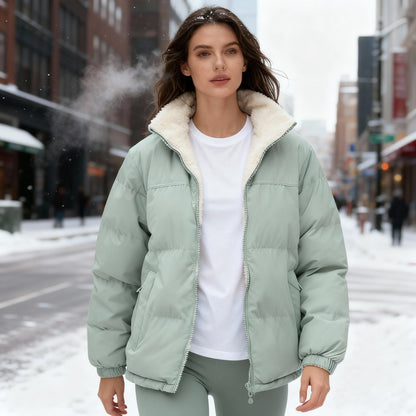 Warme Steppjacke Damen Komfort Design - IdealeKleiden