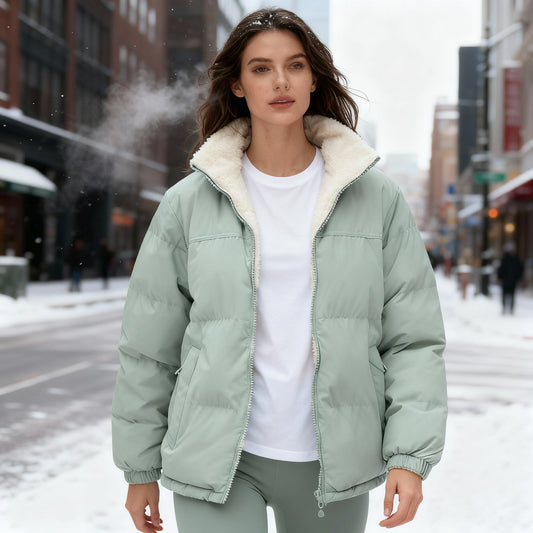Warme Steppjacke Damen Komfort Design - IdealeKleiden