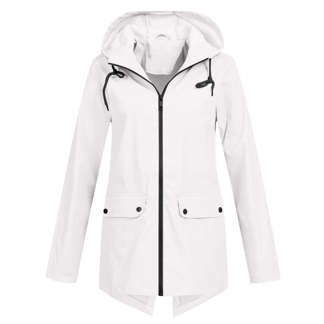 Autumn Rain Jacket for Women - Elegant & Waterproof