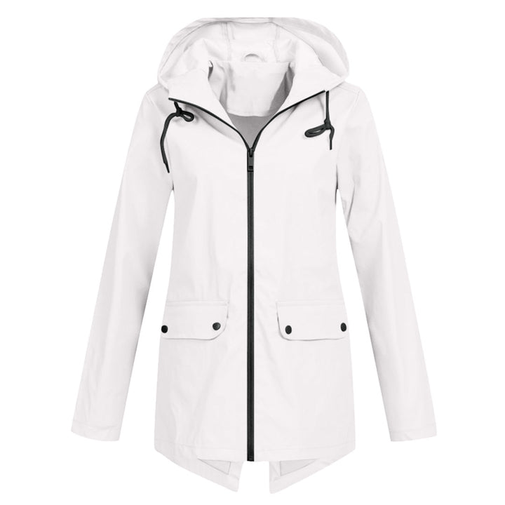 Autumn Rain Jacket for Women - Elegant &amp; Waterproof