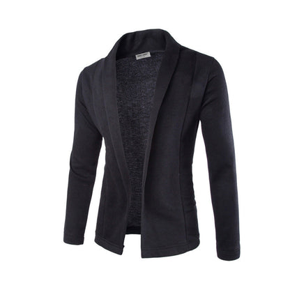 Men's Open-Front Modern Cardigan