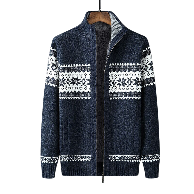 Stylischer Strickcardigan für Männer