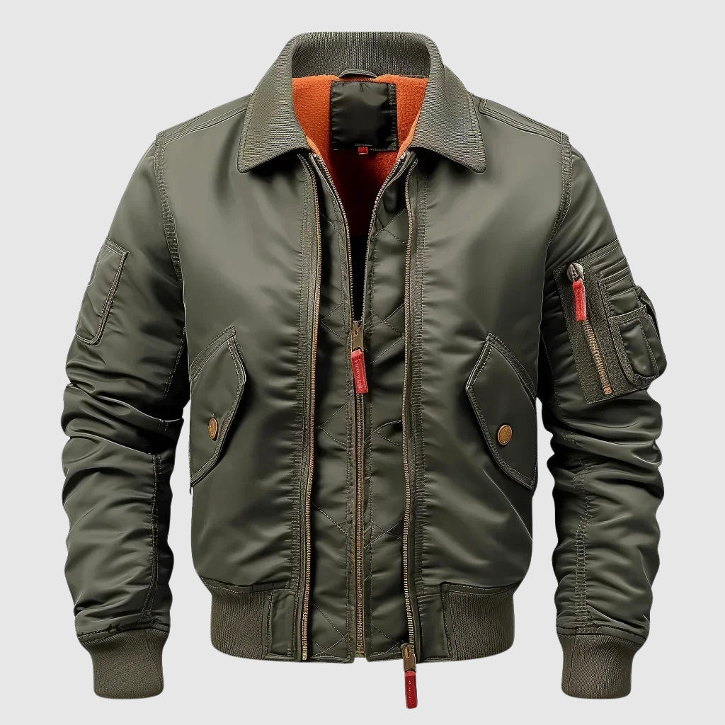 Men's Lightweight Sporty Bomber Jacket