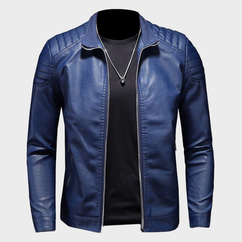 Elegante Lederjacke Grant Maverick Style