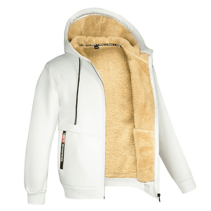 Men's Winter Hoodie Warm Insulated With Zipper