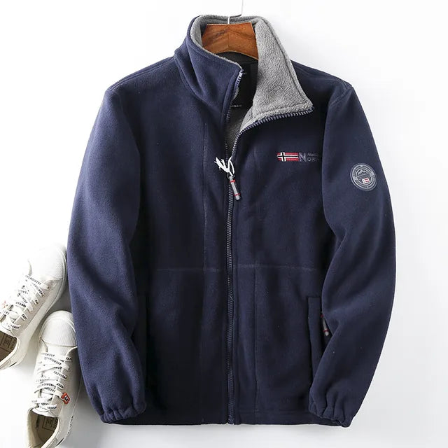 Warme Fleece Sherpa Jacke Winter - IdealeKleiden