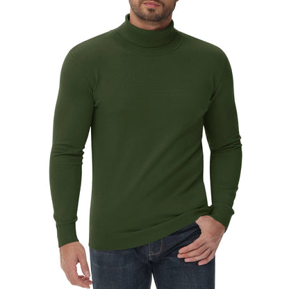 Men's Slim Fit Modern Turtleneck Sweater