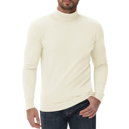 Men's Slim Fit Modern Turtleneck Sweater