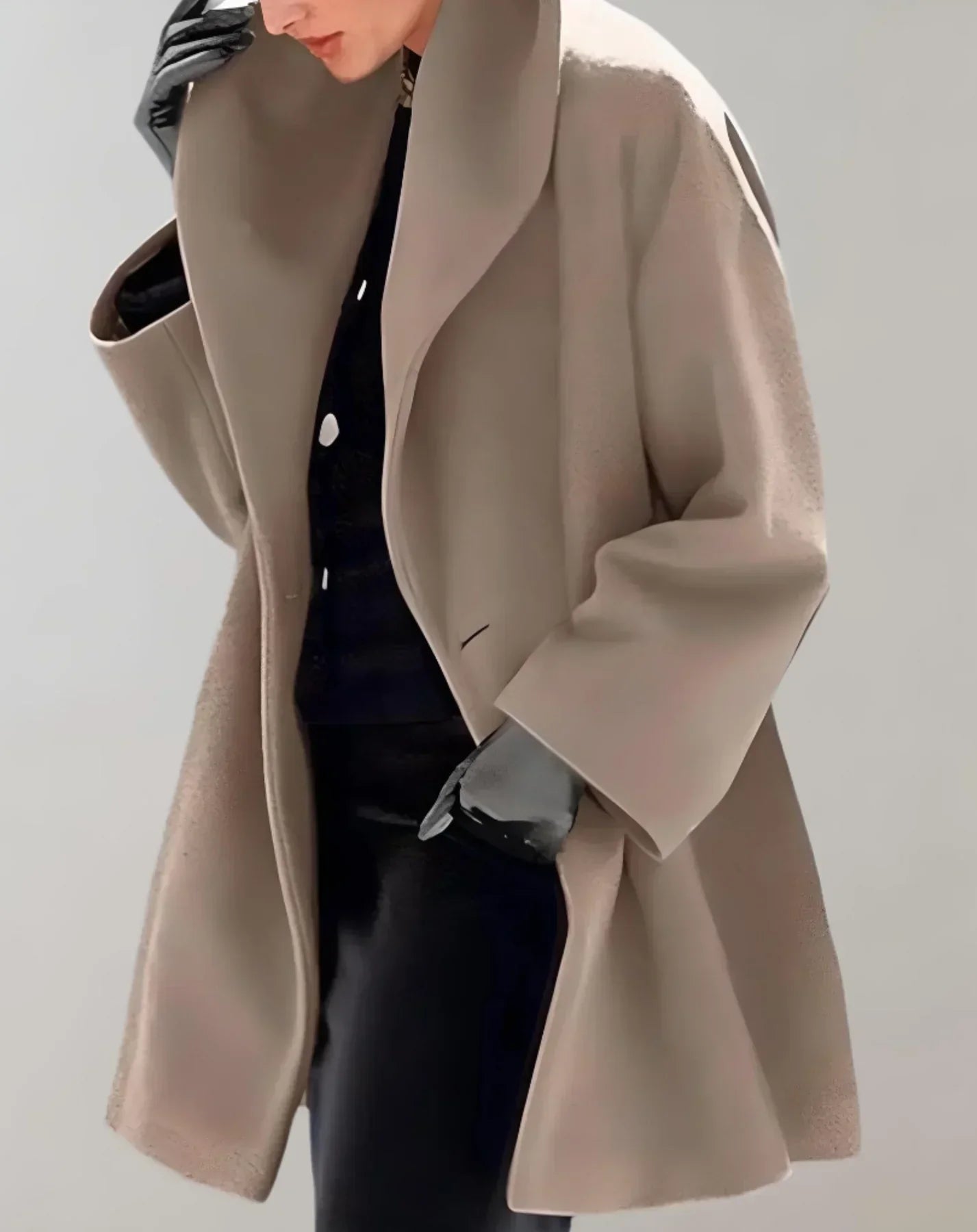 Women's Thin Elegant Button-Up Jacket