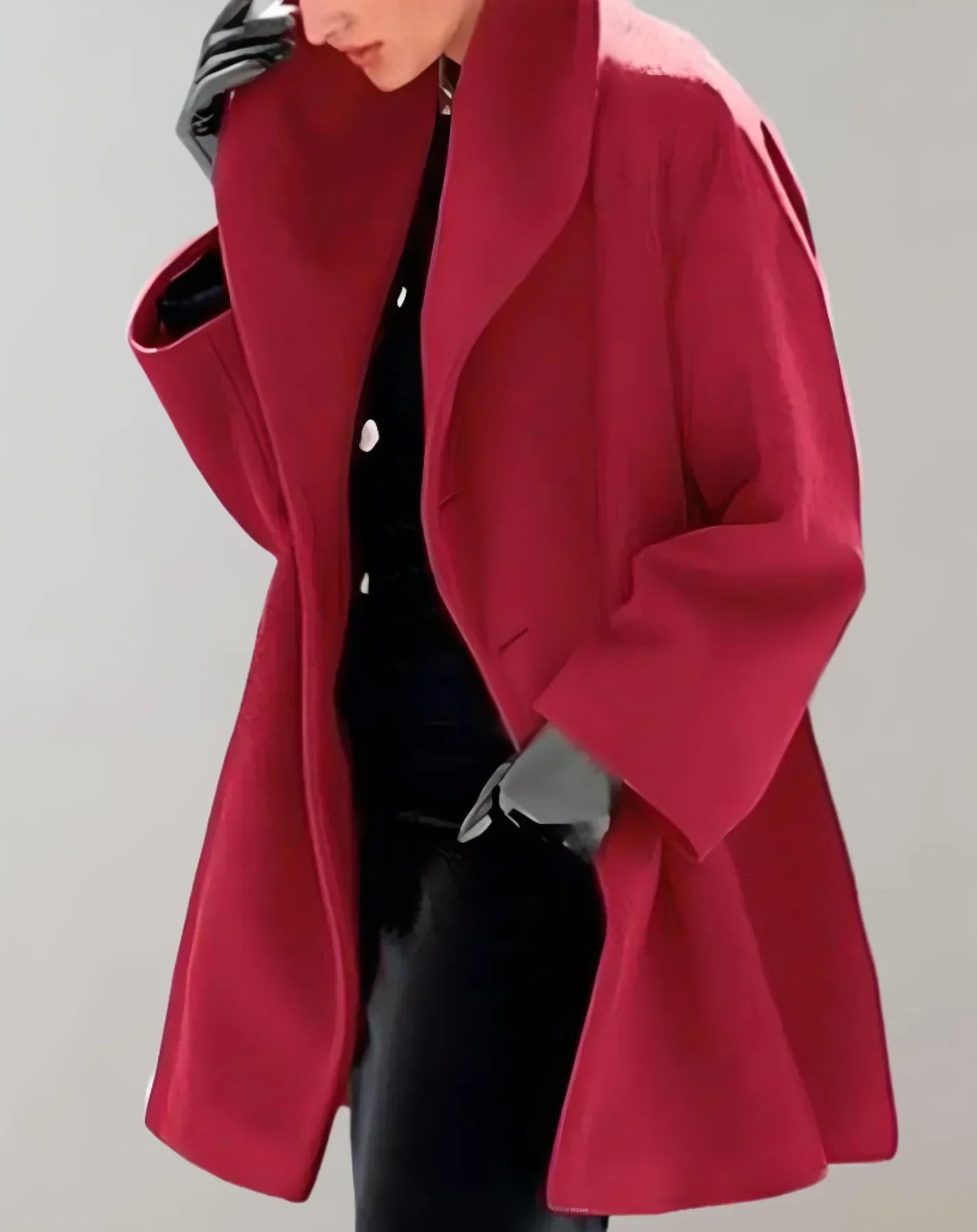 Women's Thin Elegant Button-Up Jacket