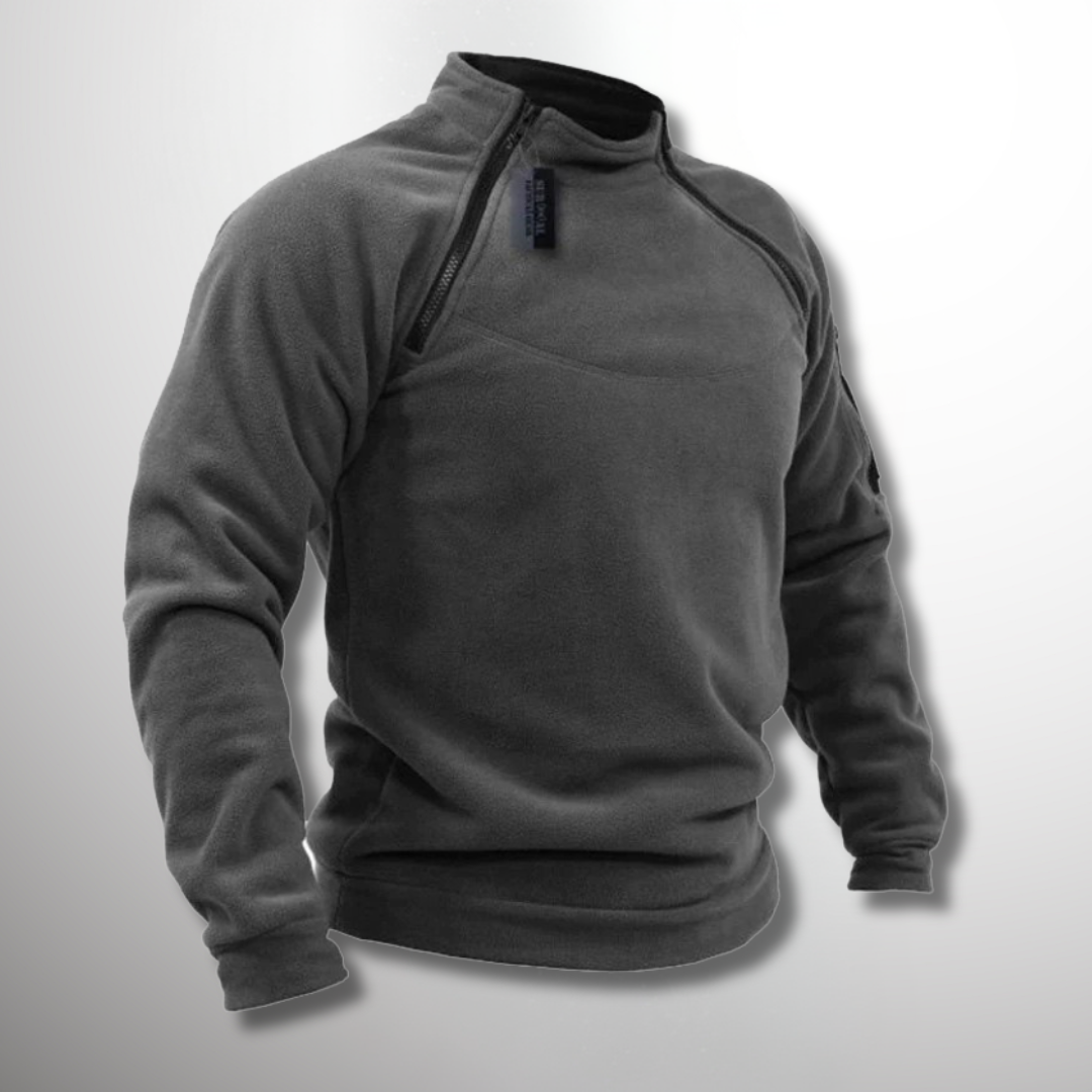 Weicher Fleece Pullover Bequem Alltagskleidung - IdealeKleiden