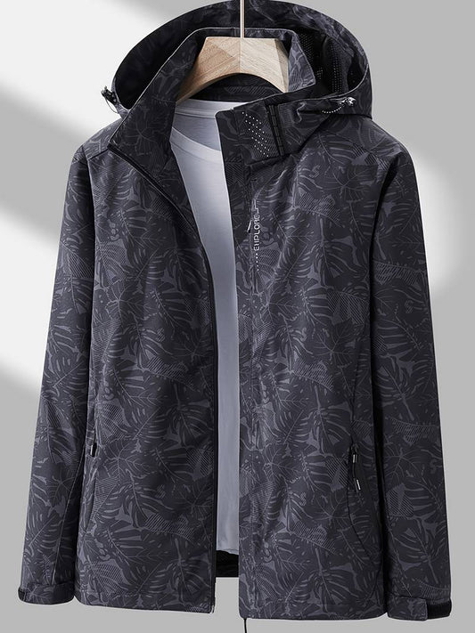 Wasserabweisende Outdoor-Jacke Damen Herren Funktionell - IdealeKleiden