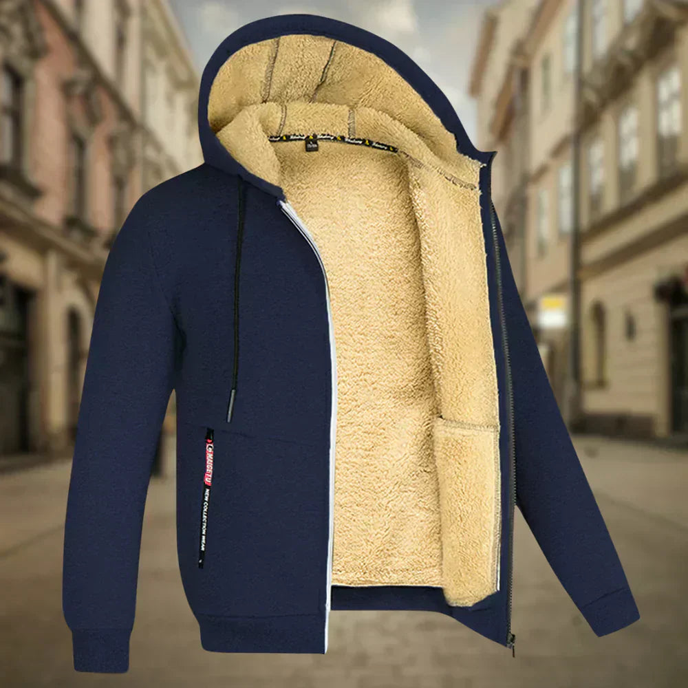 Men's Warm Fleece Jacket Winter