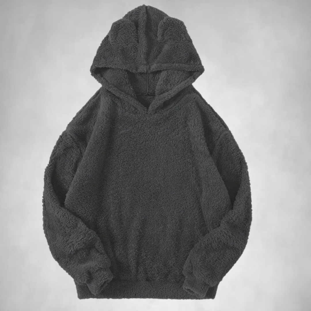 Men's Fleece Hoodie Warm Comfortable Teddy Look