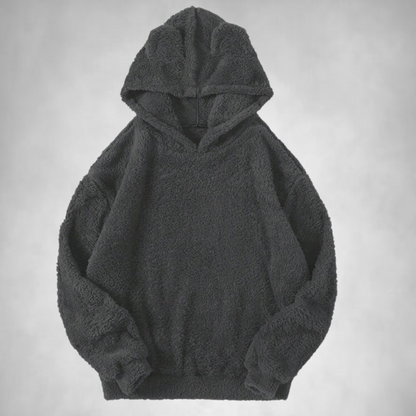 Men's Fleece Hoodie Warm Comfortable Teddy Look
