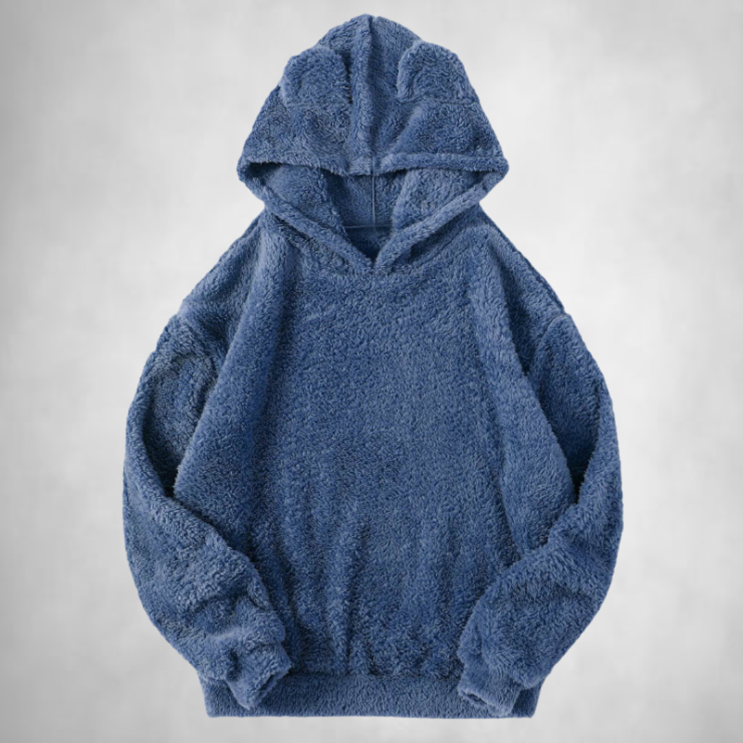 Men's Fleece Hoodie Warm Comfortable Teddy Look