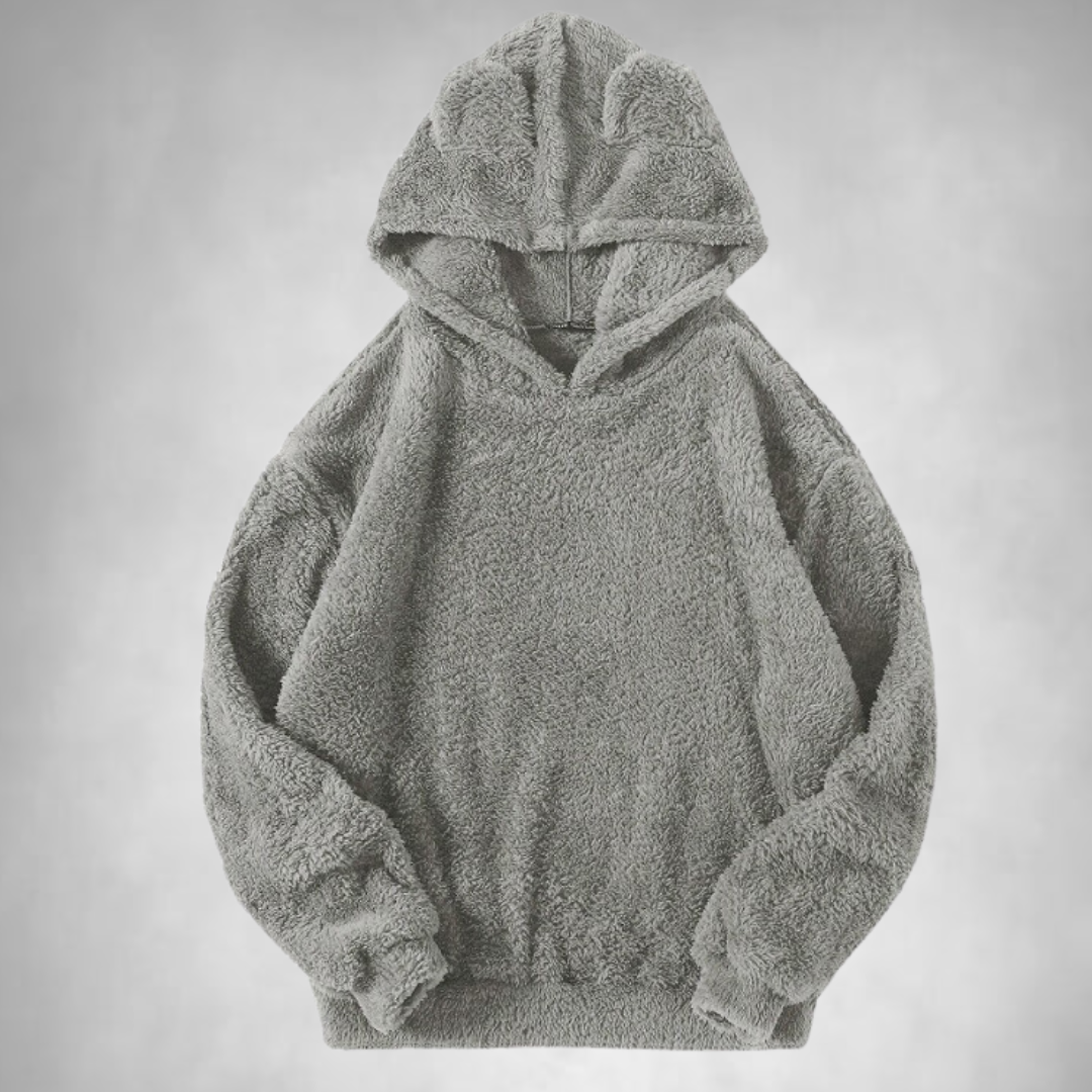 Men's Fleece Hoodie Warm Comfortable Teddy Look