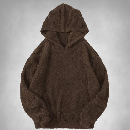 Men's Fleece Hoodie Warm Comfortable Teddy Look