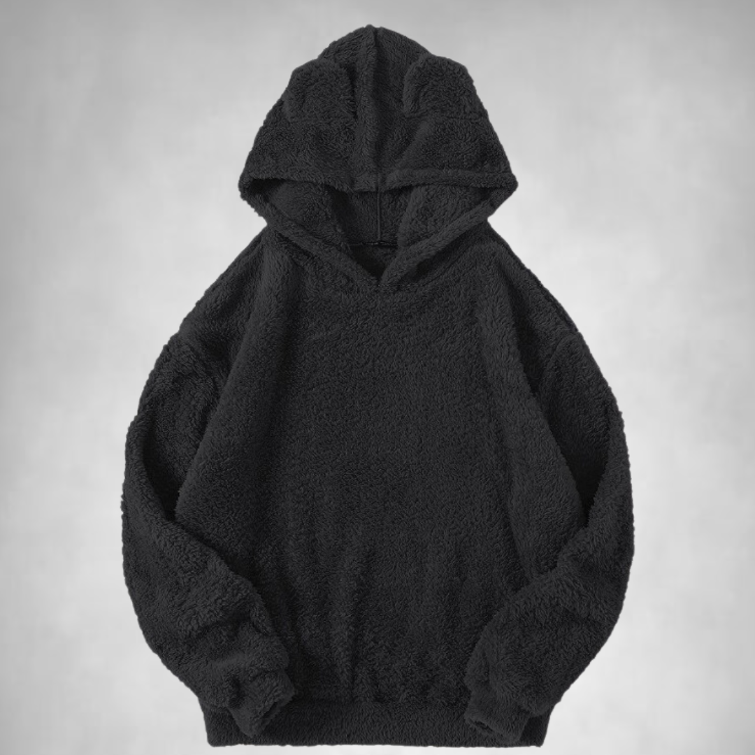 Men's Fleece Hoodie Warm Comfortable Teddy Look