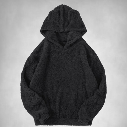 Men's Fleece Hoodie Warm Comfortable Teddy Look