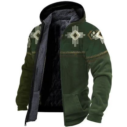 Vito - Retro Fleece Jacket Warm & Cozy