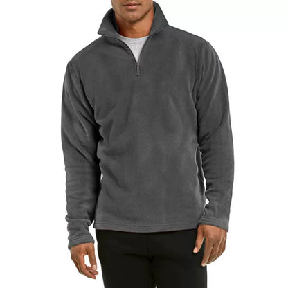 Men's Fleece Pullover Zipper