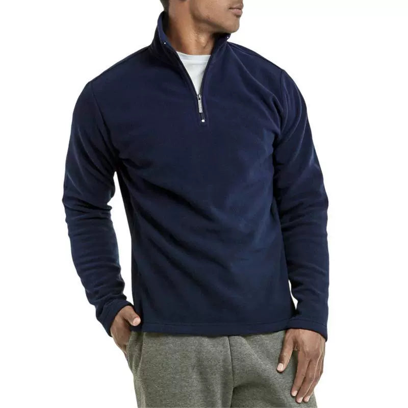 Men's Fleece Pullover Zipper