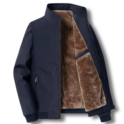 Men's Winter Jacket Fleece Insulated Windproof