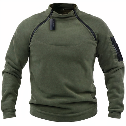 Men's Quarter-Zip Warm Fleece Pullover