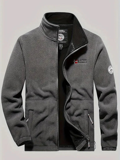 Men's Winter Jacket Fleece Windproof Insulated