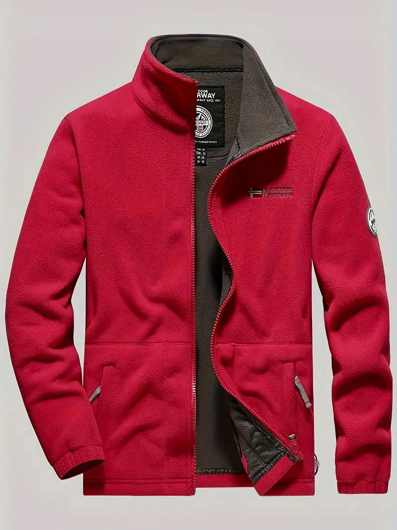Men's Winter Jacket Fleece Windproof Insulated