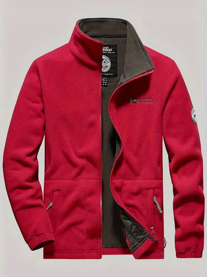 Men's Winter Jacket Fleece Windproof Insulated