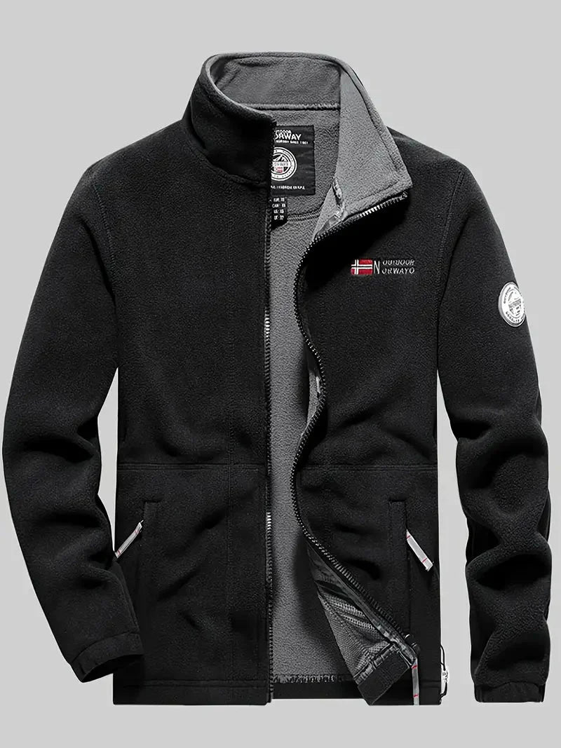 Men's Winter Jacket Fleece Windproof Insulated