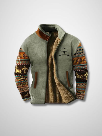 Men's Fleece Jacket Warm Sherpa Winter Jacket