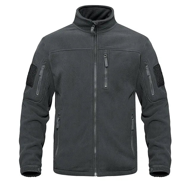 Men's Fleece Jacket Warm Insulating Zip-Up
