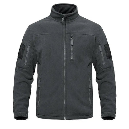 Men's Fleece Jacket Warm Insulating Zip-Up