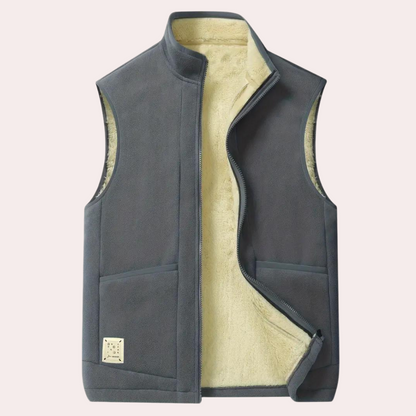 Men's Fleece Vest Warm Insulating