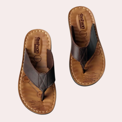 Ergonomic Men's Leather Sandals